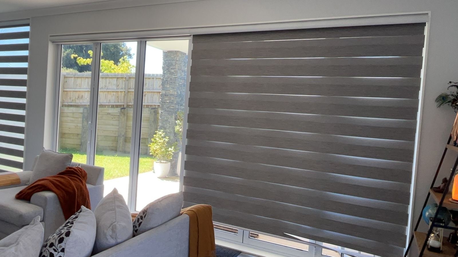 Zebra blinds installation