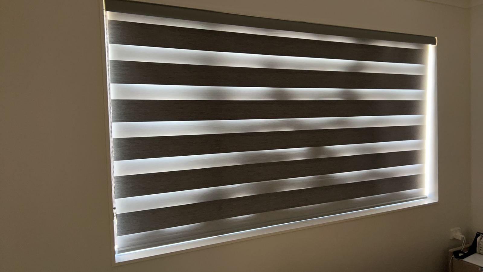 Zebra blinds installation